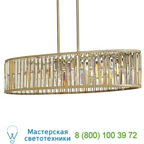 Fr33738slf fredrick ramond gemma linear chandelier, светильник