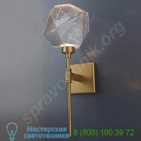 Idb0039-08-fb-a-l1 gem indoor belvedere led wall sconce hammerton studio, настенный светильник