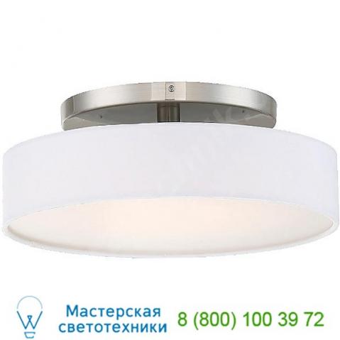 Fm-13114-bn manhattan semi-flush mount ceiling light dweled, светильник