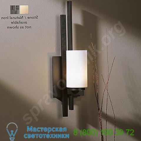 Ob-206301-1040 hubbardton forge ondrian wall sconce-left and right no. 206301 (stone/natural