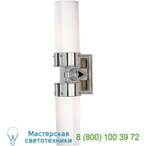 Tob 2315bz/hab-cg marais 2-light bathroom wall light visual comfort, настенный бра