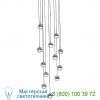 Sld-1010pc12-brs dora p12 multi-light pendant light seed design, светильник