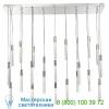 Magic led linear chandelier modern forms , светильник