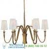 Visual comfort tob 5270bz/hab-l delphia chandelier, светильник