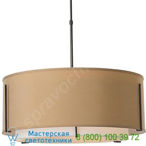 Hubbardton forge 139610-1759 exos medium double shade pendant, светильник