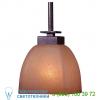 Lineage mini drop rod pendant light (iron oxide/venetian scavo) - open box return minka-lavery