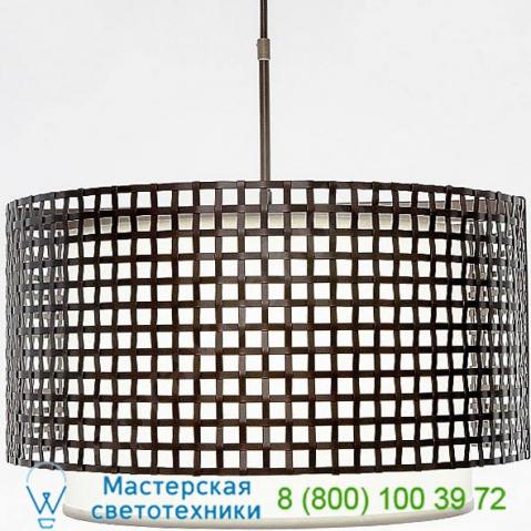 Hammerton studio tweed 48" drum pendant light with shade chb0037-24-fb-sh-001-e2, светильник