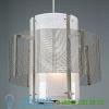 Downtown mesh double drum pendant light hammerton studio chb0020-2a-fb-fg-001-e2, светильник