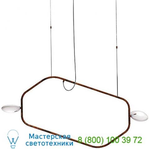 Rich brilliant willing palindrome 2 light led chandelier pd-2-11-j11-dw-120, светильник