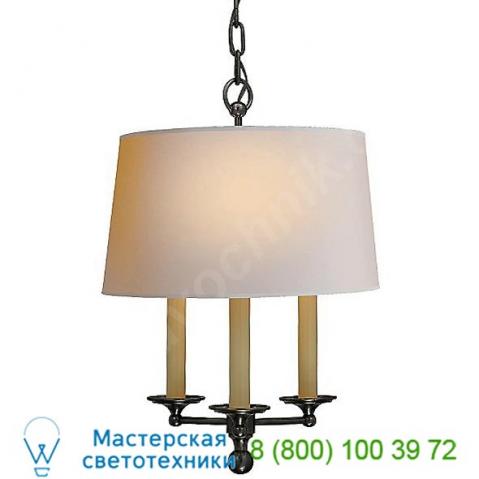 Classic candle hanging pendant visual comfort sl 5818an-np, светильник