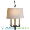 Classic candle hanging pendant visual comfort sl 5818an-np, светильник