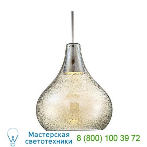 Pd-49716-ca/bn modern forms brazen pear led pendant light, светильник