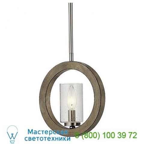 43189dag grand bank mini pendant light kichler, светильник