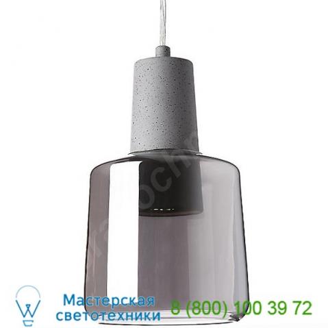 Samson led mini pendant light kuzco lighting pd12506-cl, подвесной светильник