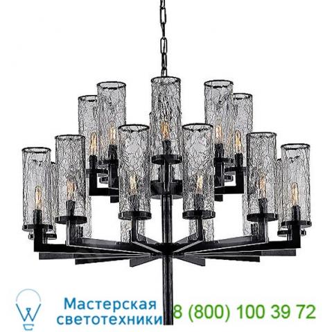 Visual comfort kw 5201ab-crg liaison double tier chandelier, светильник