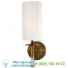 Visual comfort arn 2018bz/cg-wg drunmore wall sconce with glass shade, настенный светильник