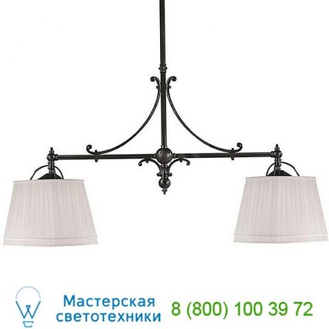 Sloane 2-light shop pendant light chc 5102ab-ab visual comfort, подвесной светильник