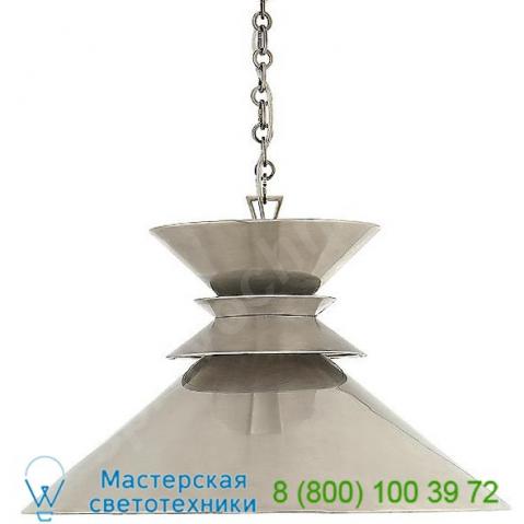 Alborg large stacked pendant chc 5245ab-blk visual comfort, светильник