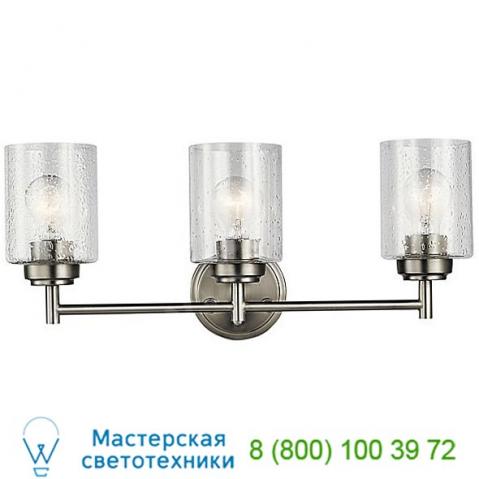 45885ni kichler winslow vanity light, светильник для ванной