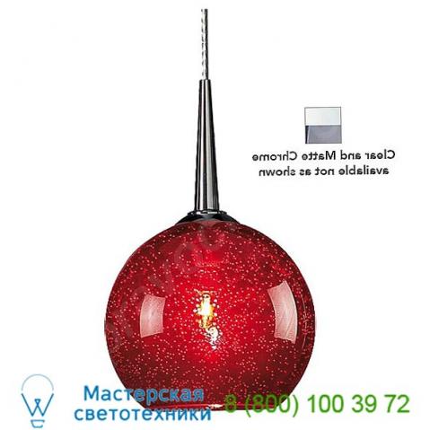 Bruck lighting bobo down pendant (clear/matte/halogen monopoint) - open box, светильник