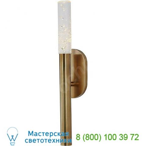 Kw 2281ab-ec visual comfort rousseau led bathroom wall sconce, настенный бра