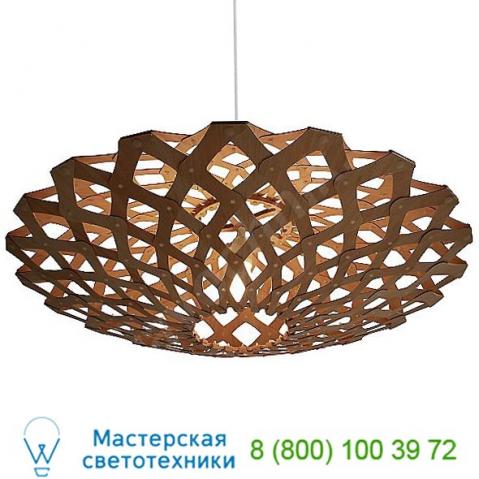 Flx-0800-nat-red david trubridge flax pendant light, светильник