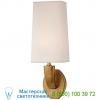 Chantal horn wall light visual comfort tob 2036bz-np, настенный светильник