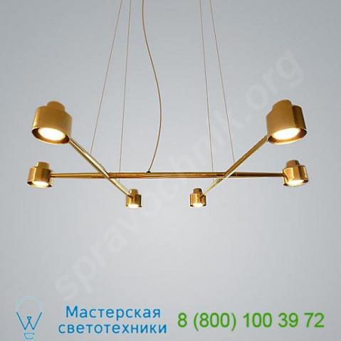 Zaneen design d5-1027bch spider linear suspension light, светильник