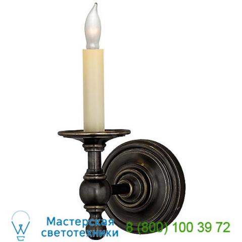 Classic single sconce sl 2815an visual comfort, настенный светильник