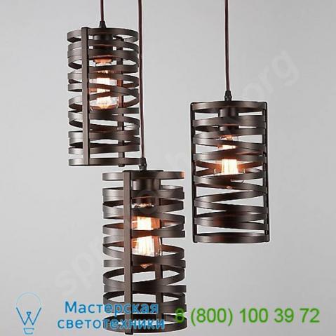 Hammerton studio chb0013-03-fb-f-c01-e2 tempest multipoint pendant light, светильник