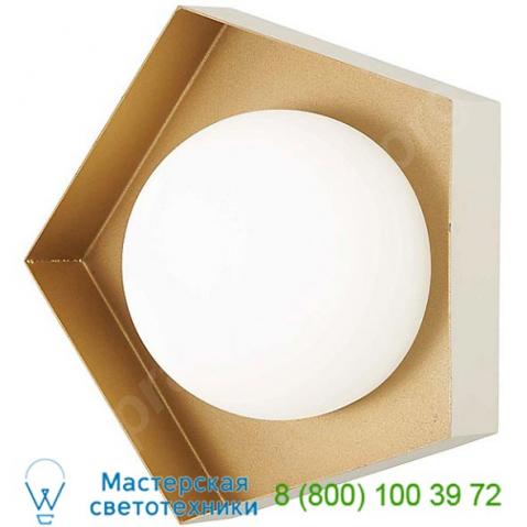 Five-o led bathroom wall light george kovacs p1391-044g-l, настенный бра