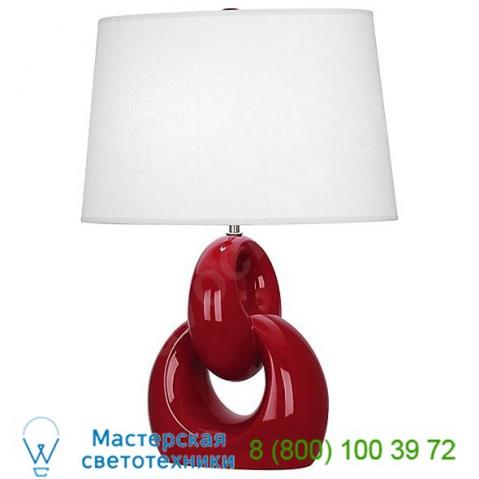 Fusion table lamp am981 robert abbey, настольная лампа