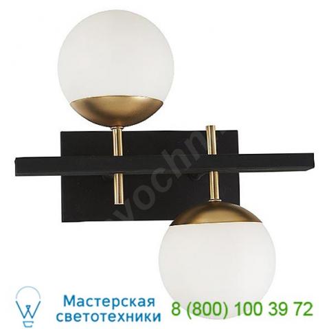 P1351-618 alluria 2-light bathroom wall light george kovacs, настенный бра