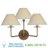 Nw 2070bsl-l visual comfort kelley 3-light wall light, настенный светильник бра