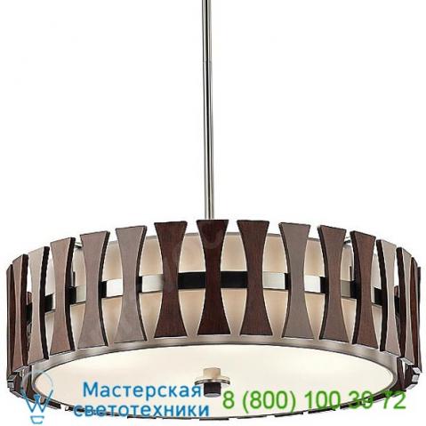 Cirus semi flush pendant light 43753aub kichler, светильник