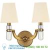 Dayton two light wall sconce hudson valley lighting 982-agb-ws, настенный светильник бра