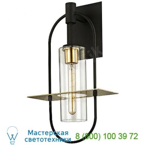 Smyth outdoor wall light troy lighting b6391, уличный настенный светильник