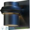 Twilight outdoor medium wall sconce (black/fluor) - open box ob-304903-flu-10 hubbardton forge