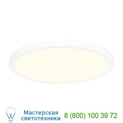 Geos led flush-mount ceiling light fm-4610-27-wt dweled, светильник