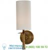 Arn 2018bz/cg-l visual comfort drunmore wall sconce with linen shade, настенный светильник