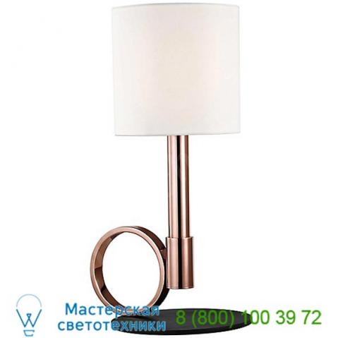 Ob-hl158201b-pn/bk tink hl158201b table lamp (polished copper) - open box return mitzi - hudson