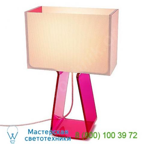 Tube top table lamp - colors pablo designs tt 14 red, настольная лампа