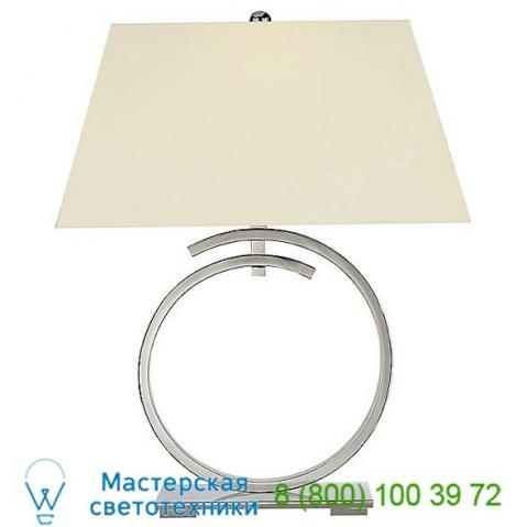 Launceton ring table lamp visual comfort cha 8401ab-pl, настольная лампа