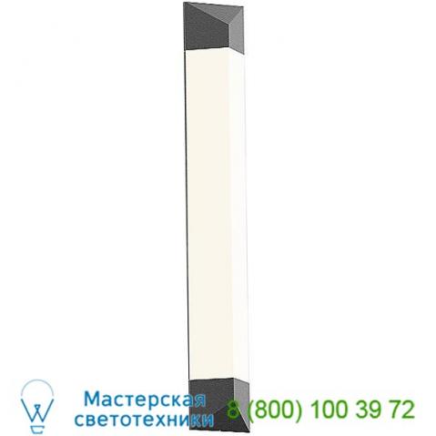 Triform outdoor led wall sconce sonneman lighting 7332. 74-wl, уличный настенный светильник