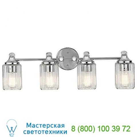 Kichler 45906ch riviera vanity light, светильник для ванной