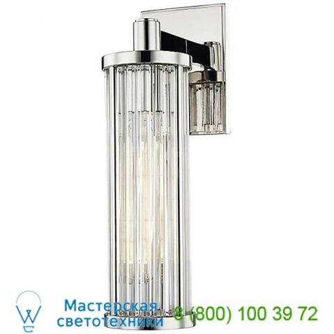 Marley wall sconce hudson valley lighting 9121-agb, настенный светильник