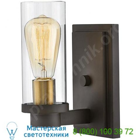 4970bn hinkley lighting midtown wall light, настенный светильник