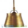 Sloane shop pendant light (brass with brass shade)-open box visual comfort , светильник