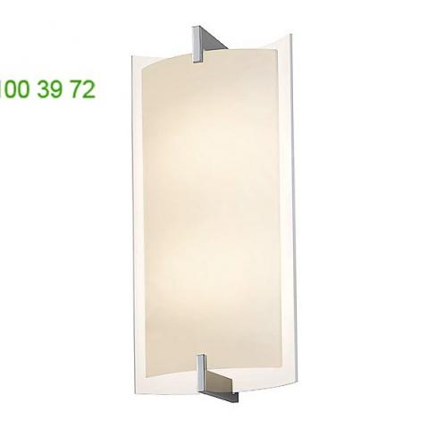 2452. 01 double arc tall led wall sconce sonneman lighting, бра