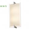 2452. 01 double arc tall led wall sconce sonneman lighting, бра